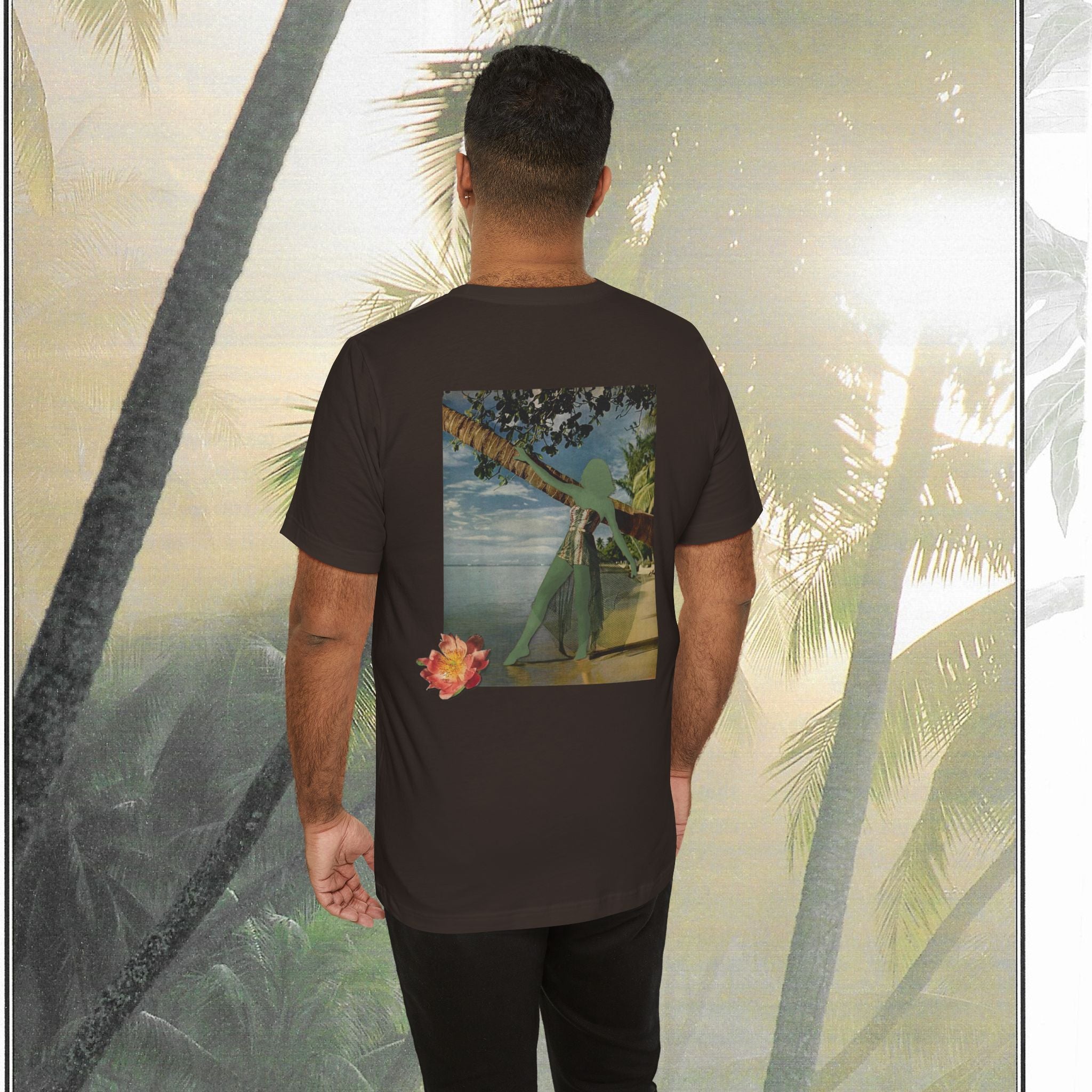 Vintage Shoreline Collage— Graphic Tee